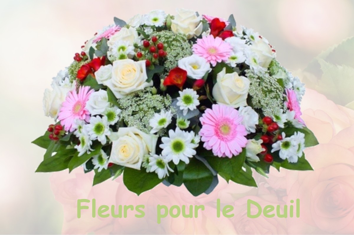 fleurs deuil SAINT-FERJEUX